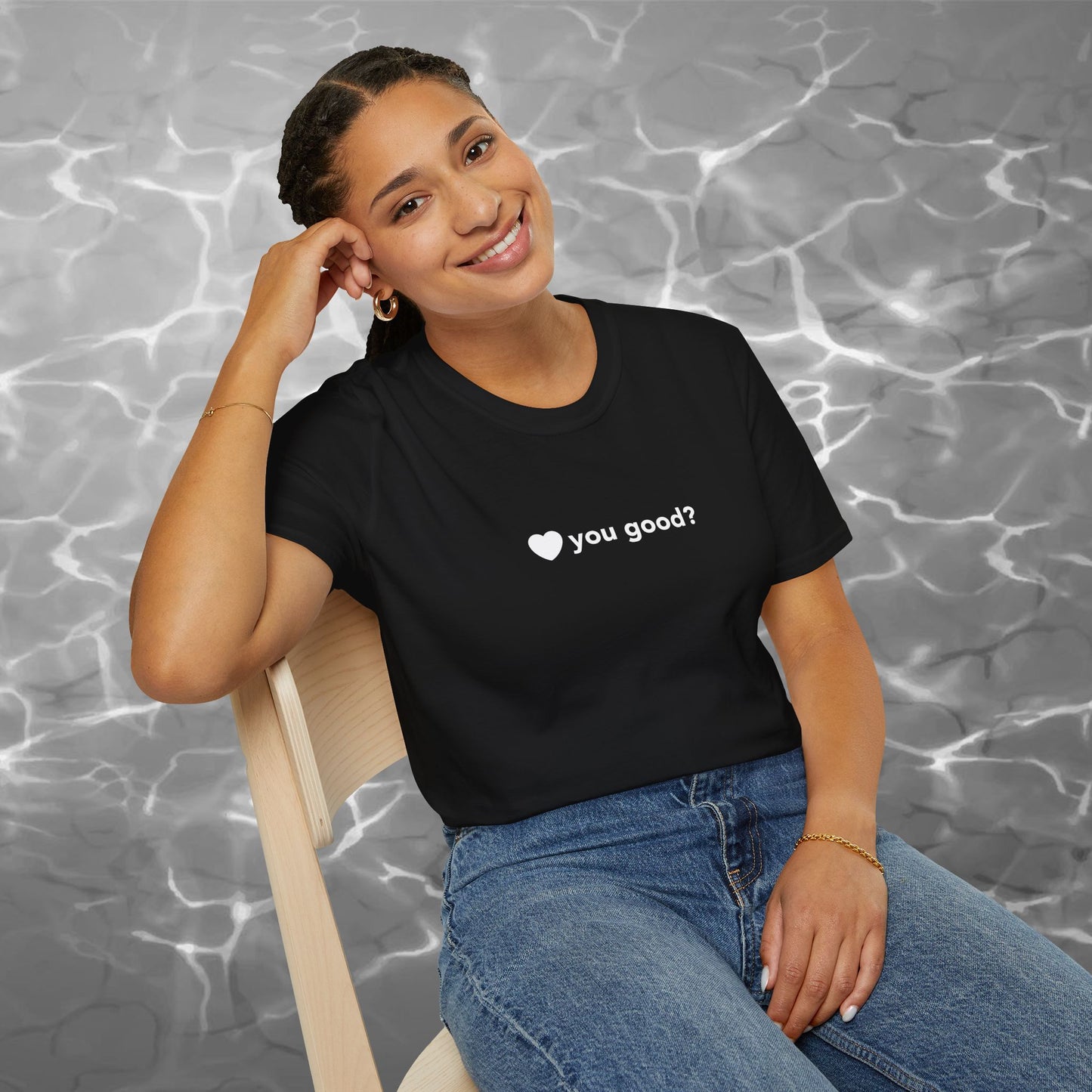 “You Good?” Unisex Softstyle T-Shirt – Billy D. Washington x High Seas Supply