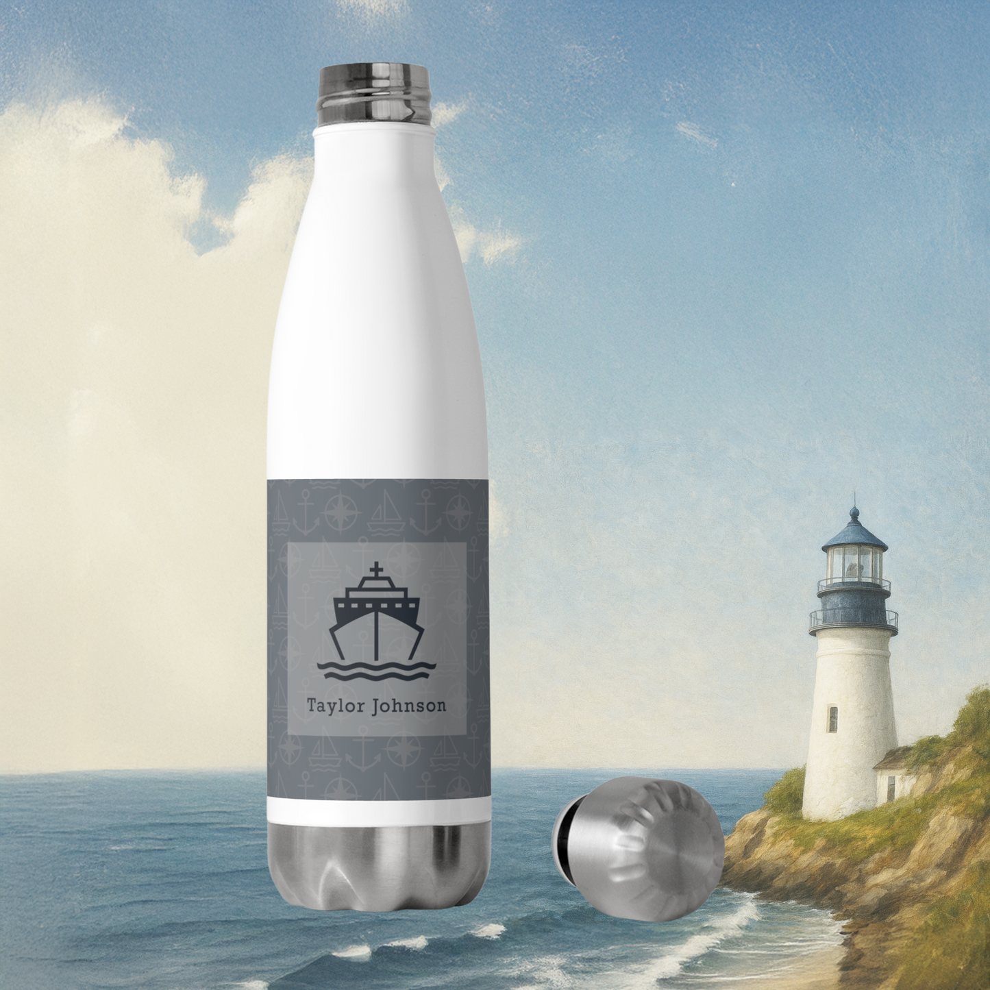 Classic Cruise Ship 20 oz Insulated Bottle