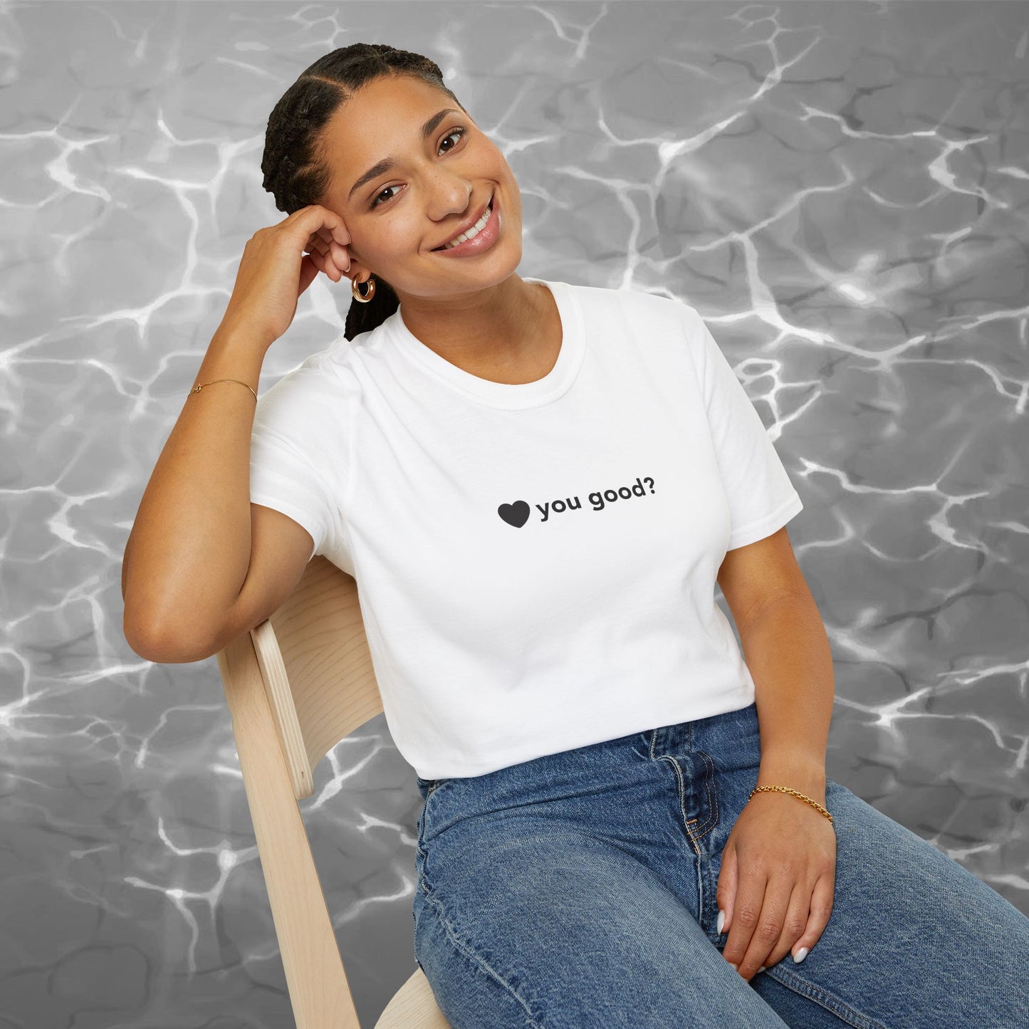 “You Good?” Unisex Softstyle T-Shirt – Billy D. Washington x High Seas Supply