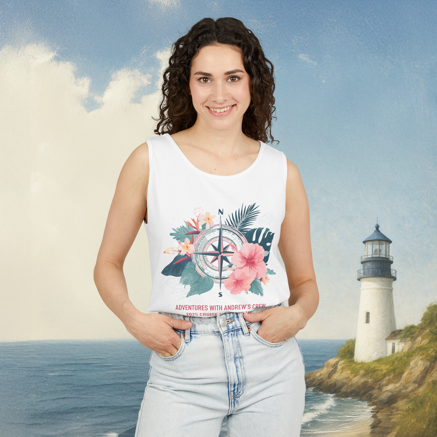 Compass Tank Top