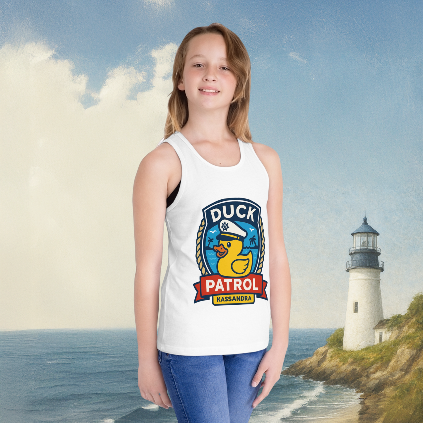 Duck Patrol Kids Tank Top