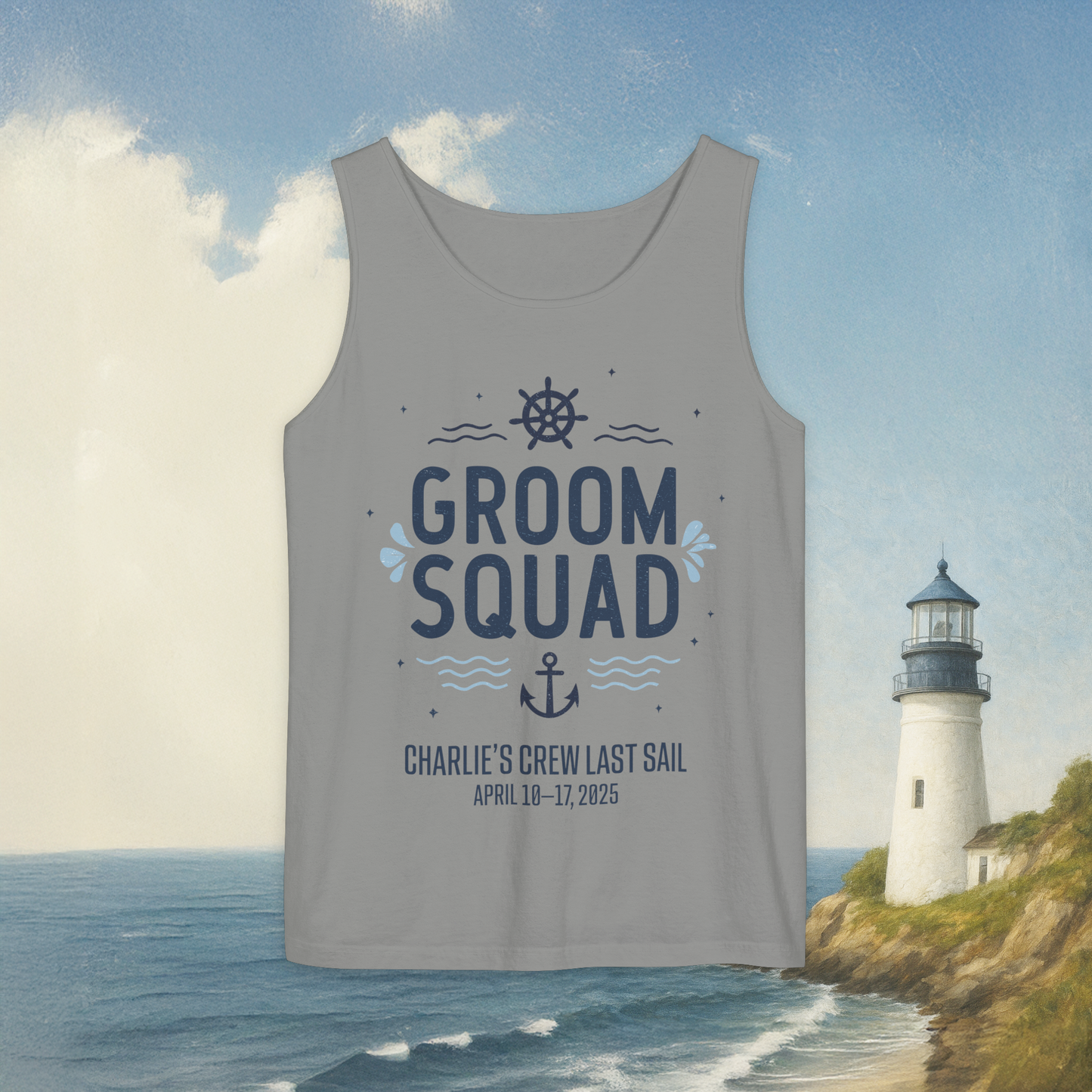 Groom Squad Tank Top