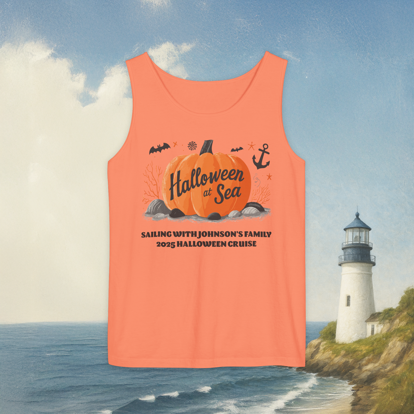 Halloween at Sea Tank Top