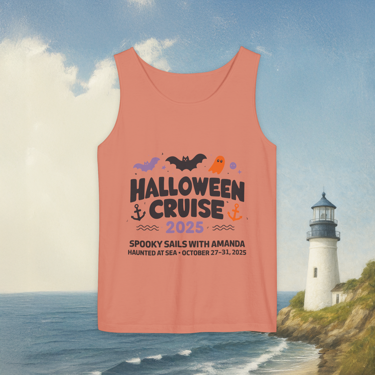 Halloween Cruise 2025 Tank Top