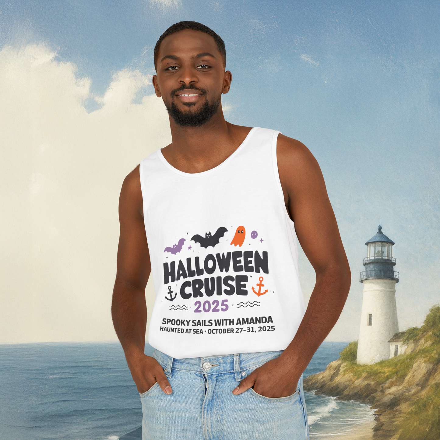 Halloween Cruise 2025 Tank Top