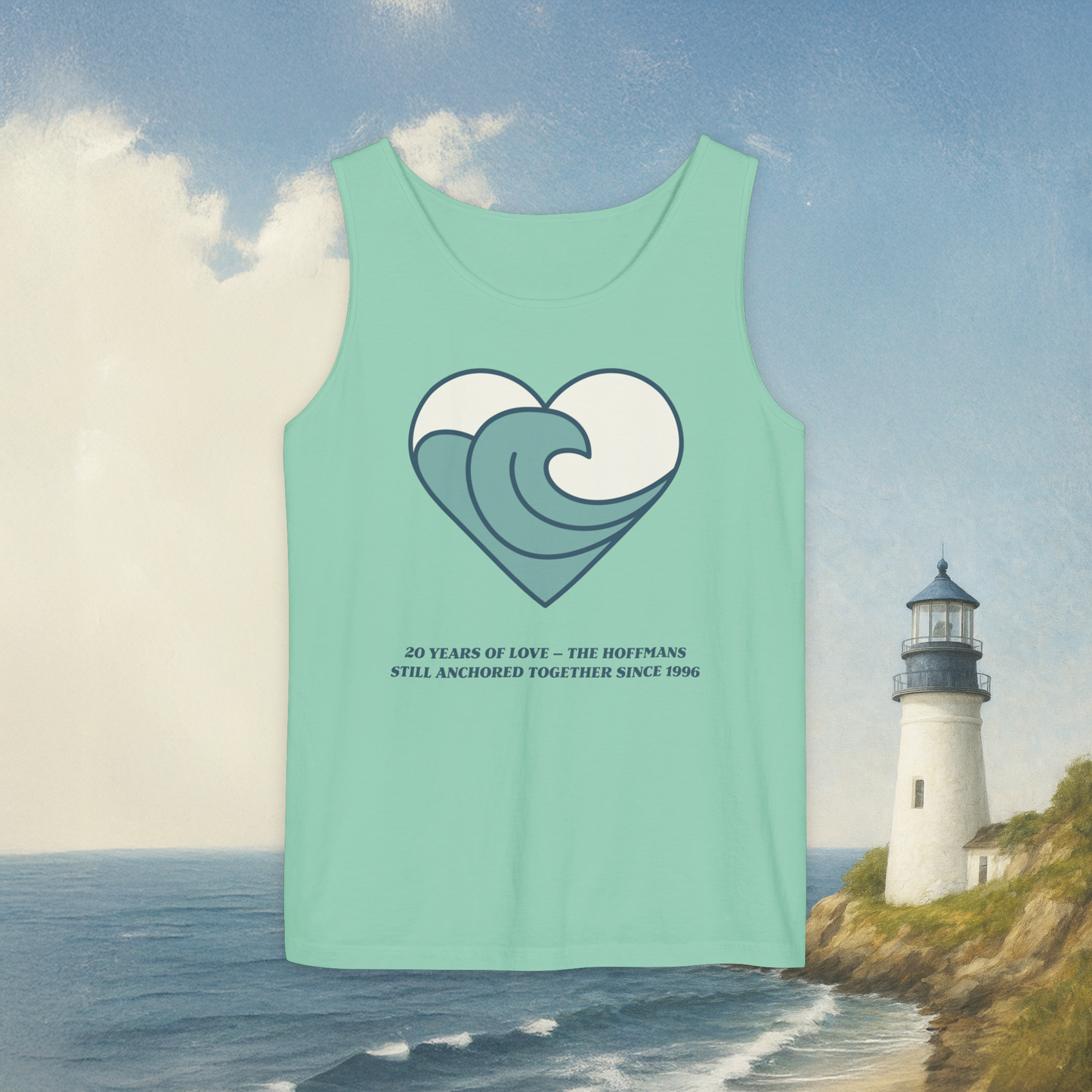 Heart Wave Tank Top