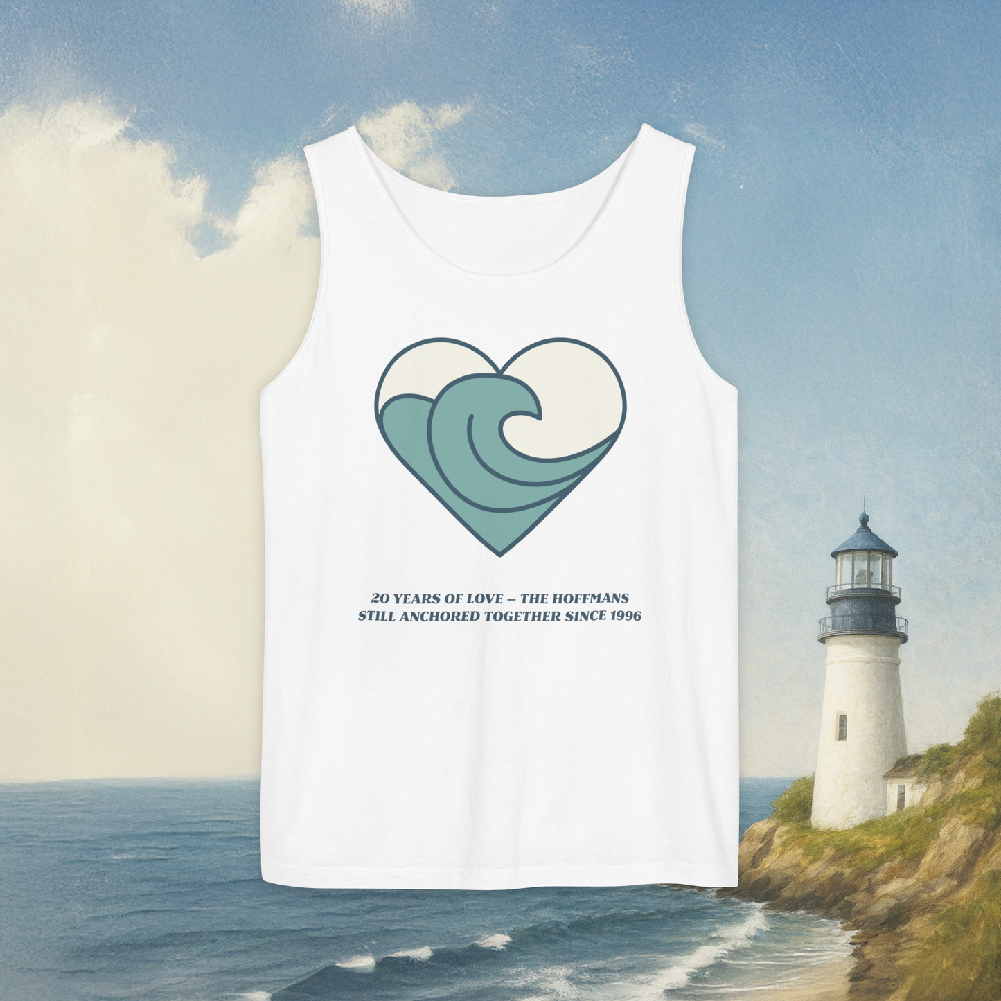 Heart Wave Tank Top