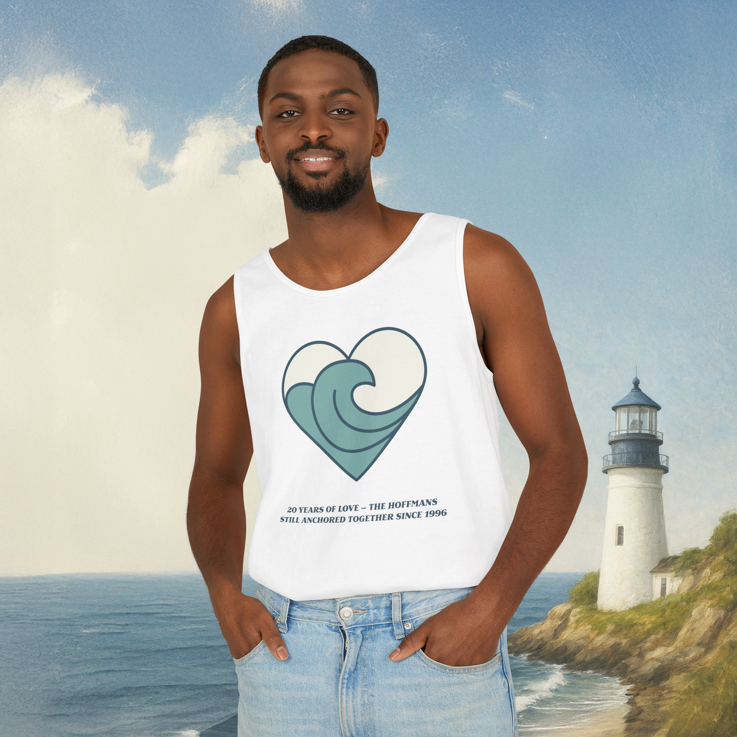 Heart Wave Tank Top