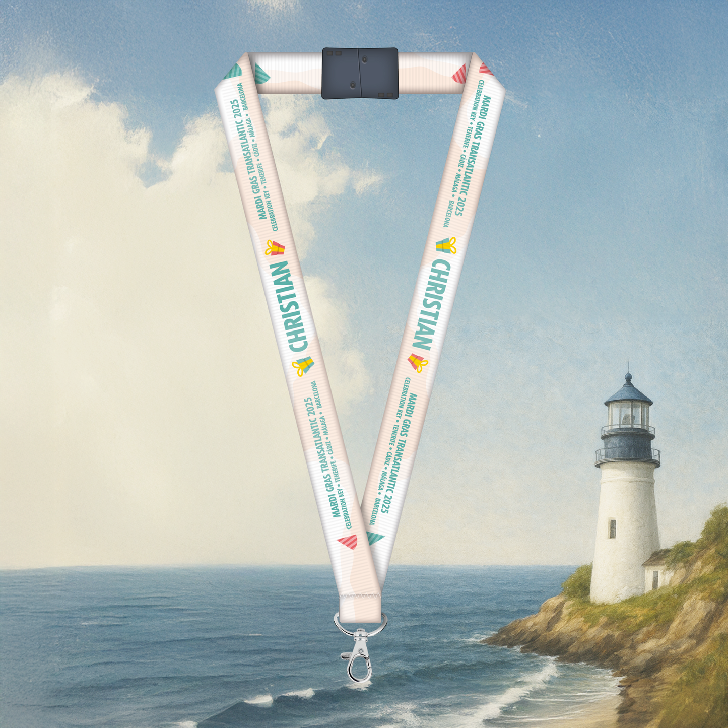 Birthday Cruise Lanyard