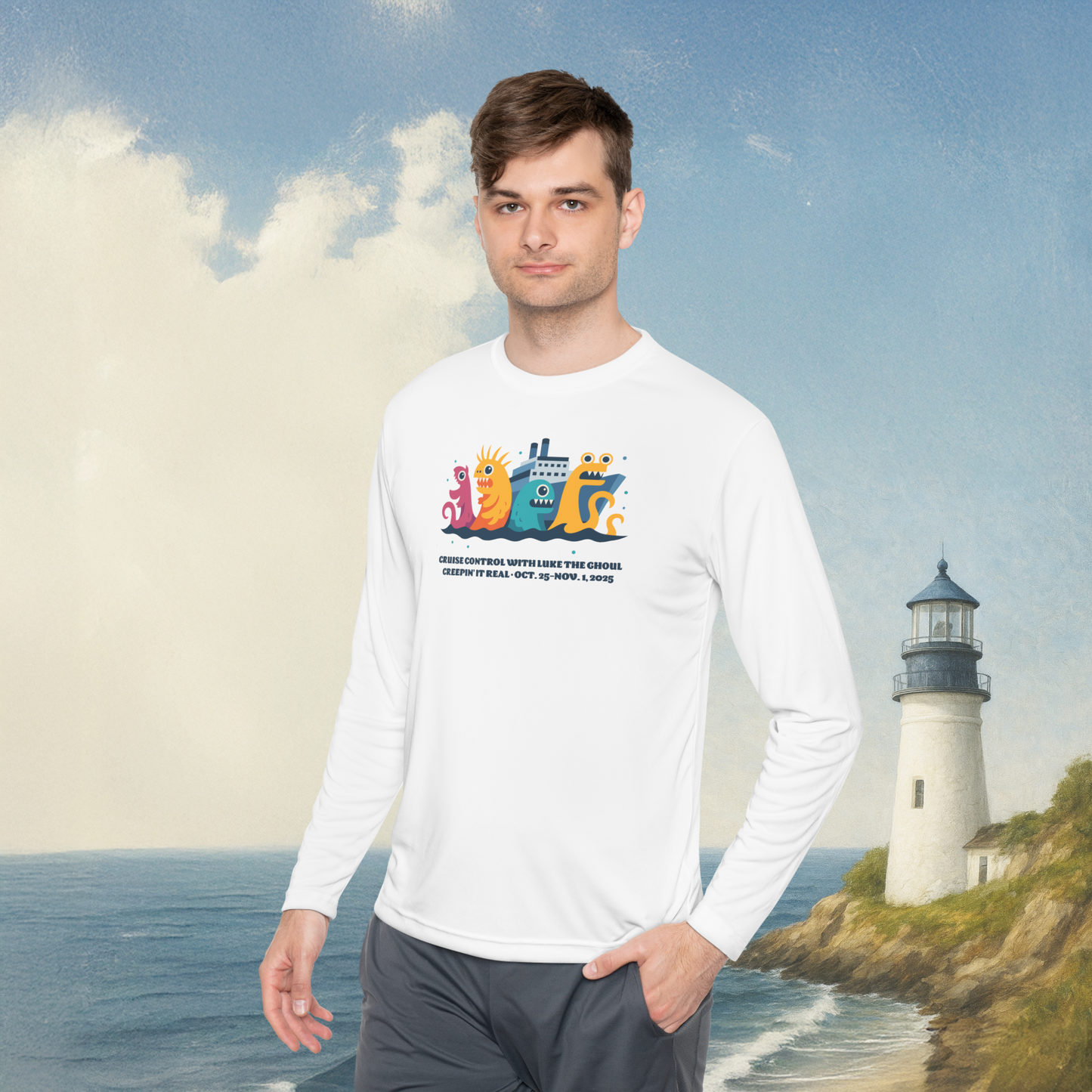 Monsters Boat Long Sleeve