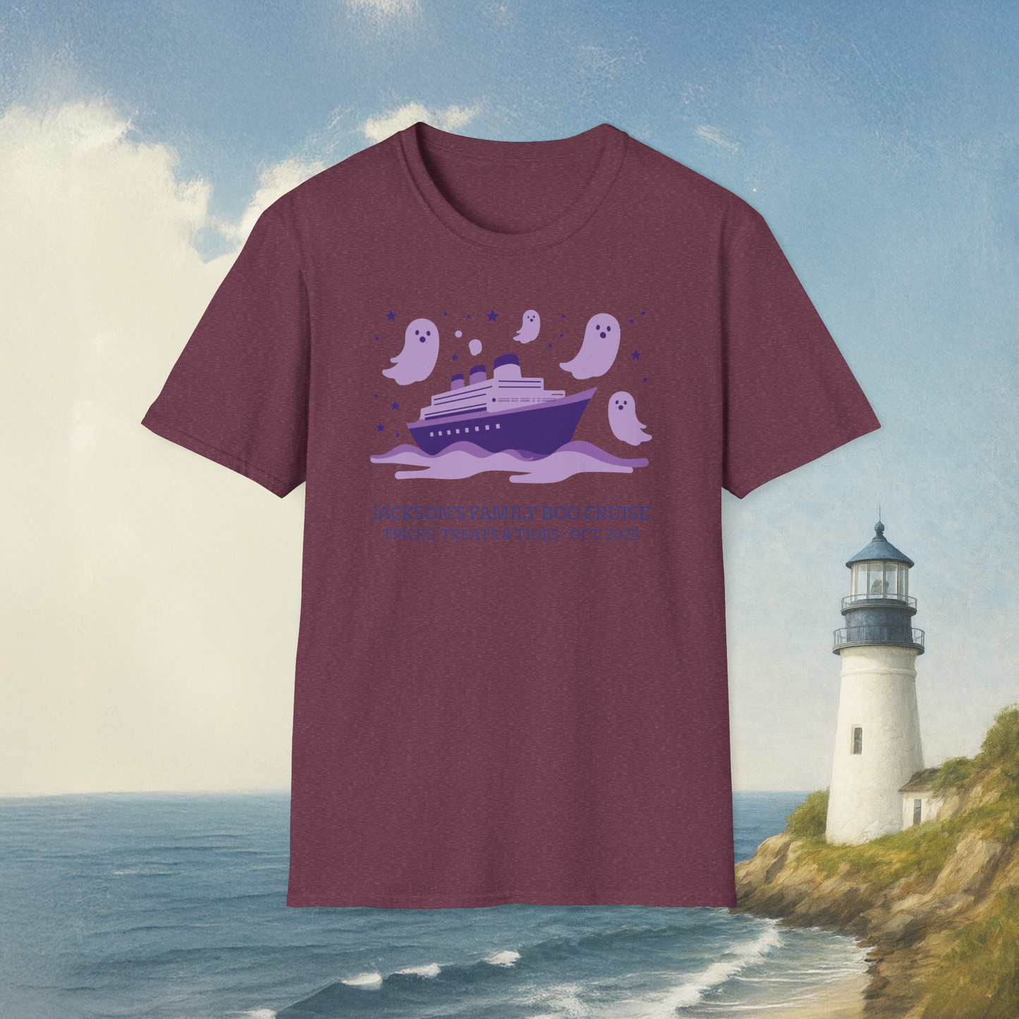 Purple Ghost T-Shirt