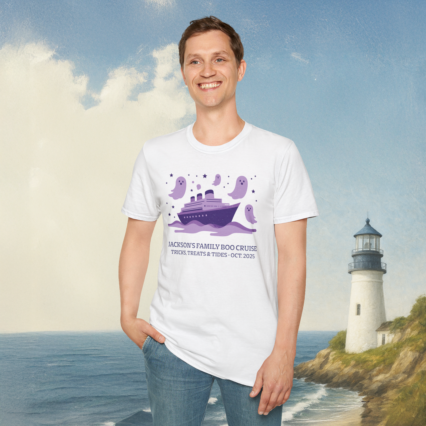 Purple Ghost T-Shirt
