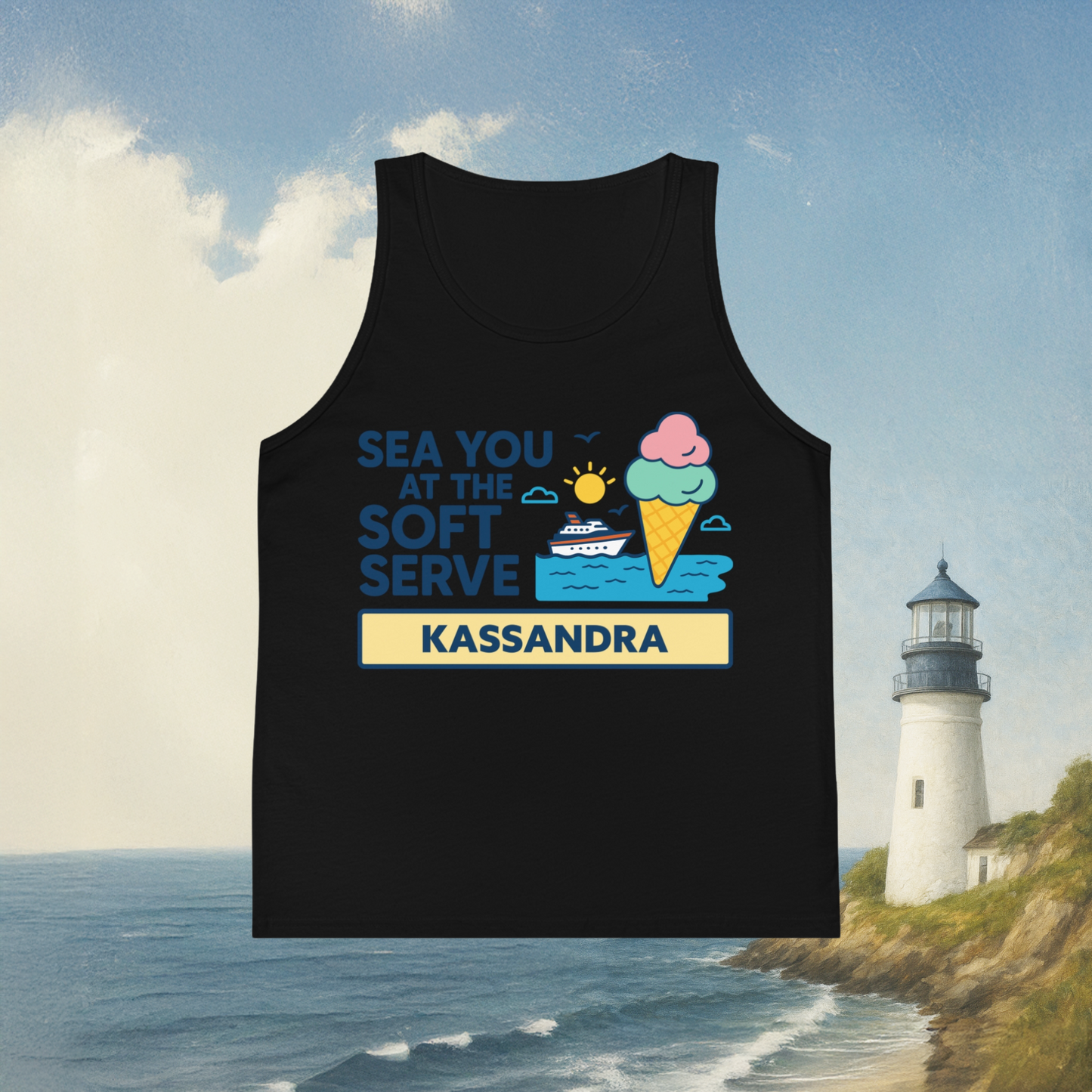 Sea You at the Soft Serve Kids Tank Top