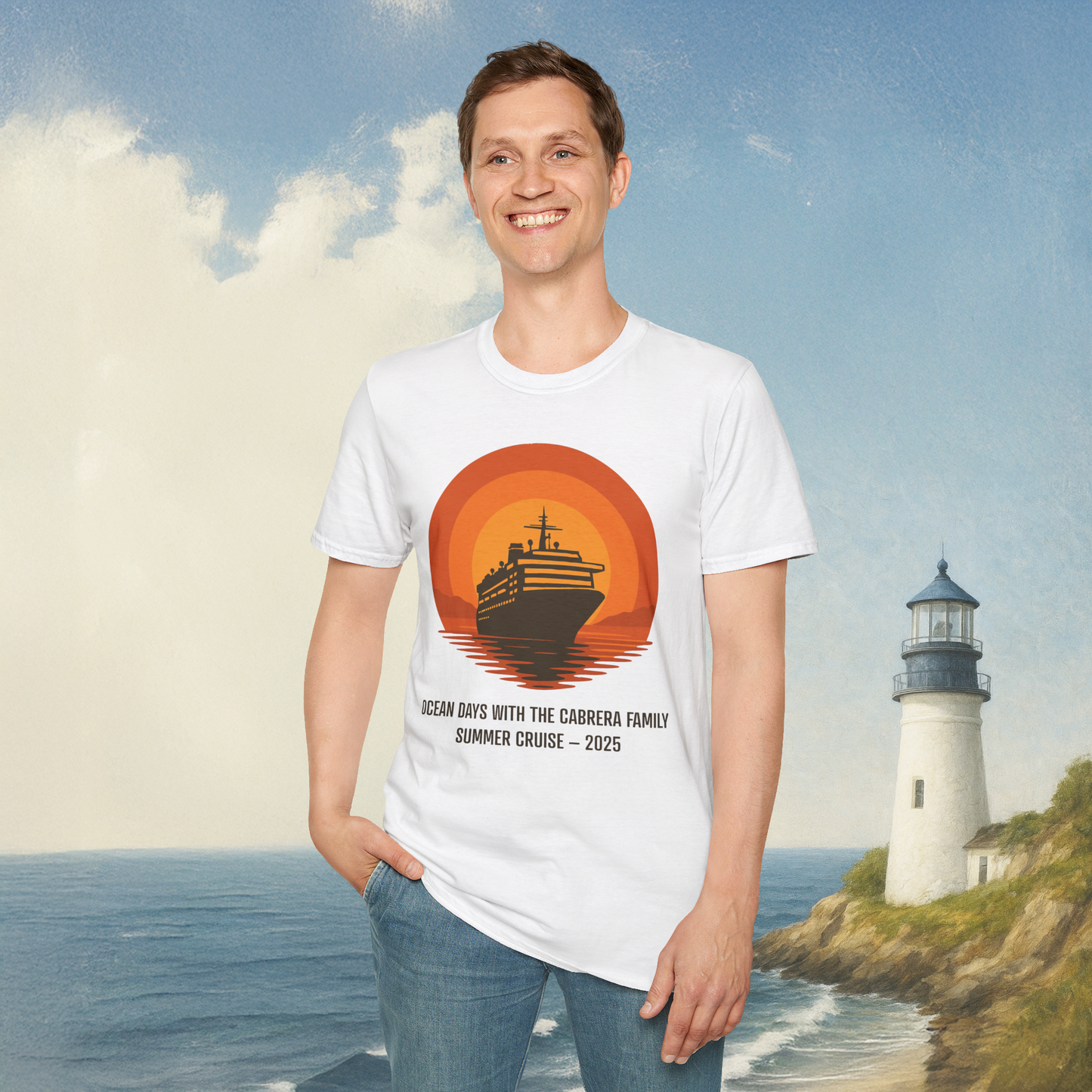 Sunset Boat T-Shirt