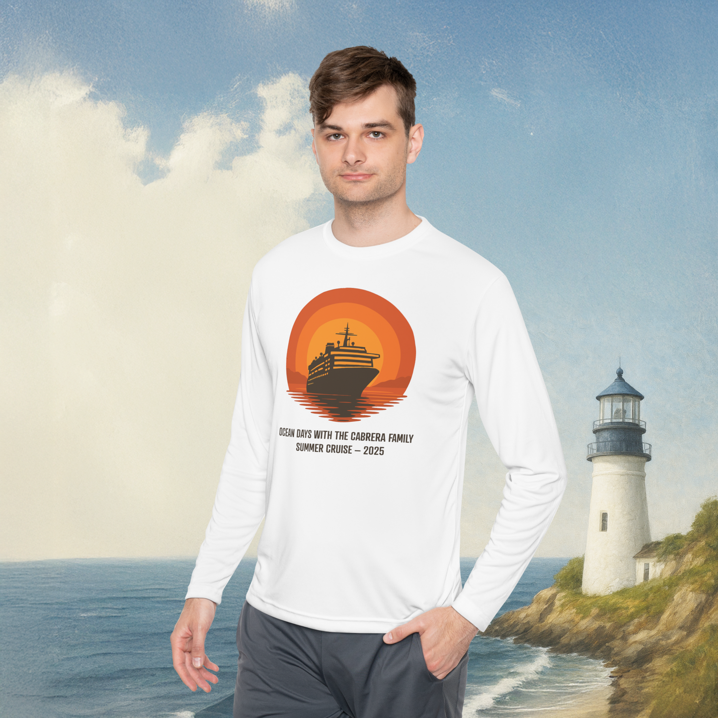 Sunset Boat Long Sleeve