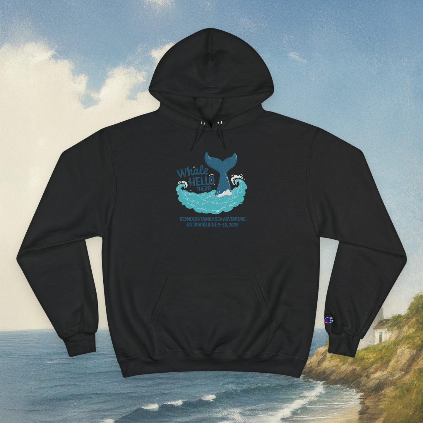 Whale Hello There Hoodie
