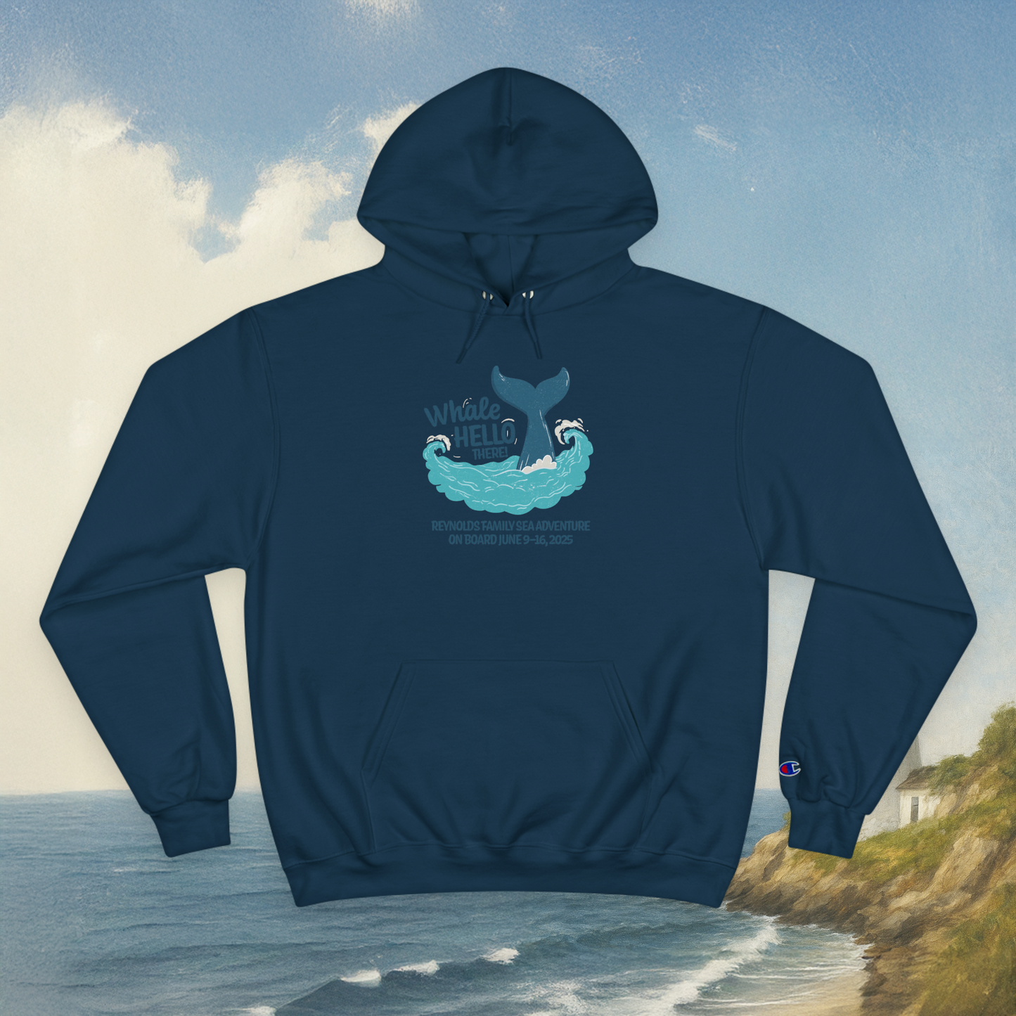 Whale Hello There Hoodie
