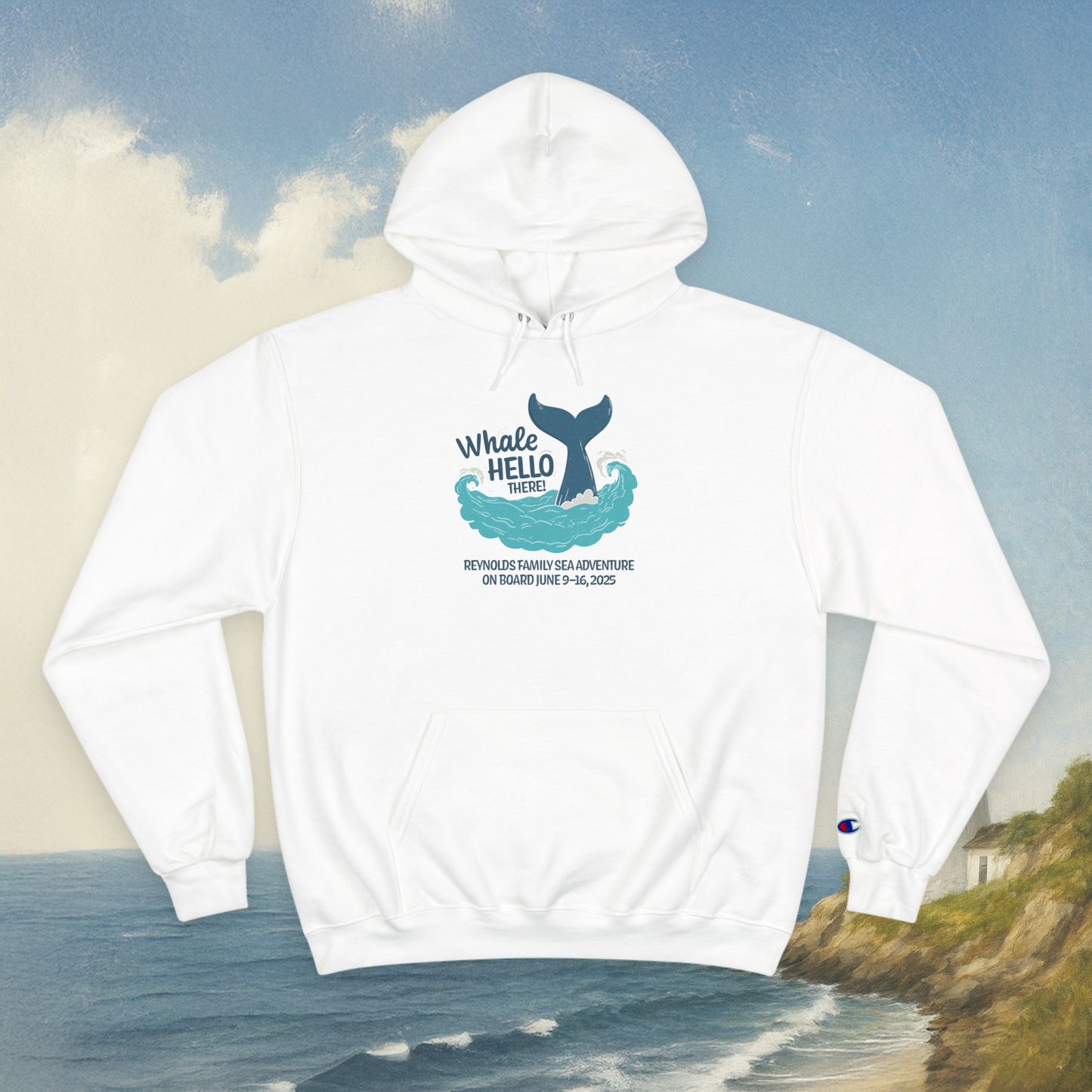Whale Hello There Hoodie