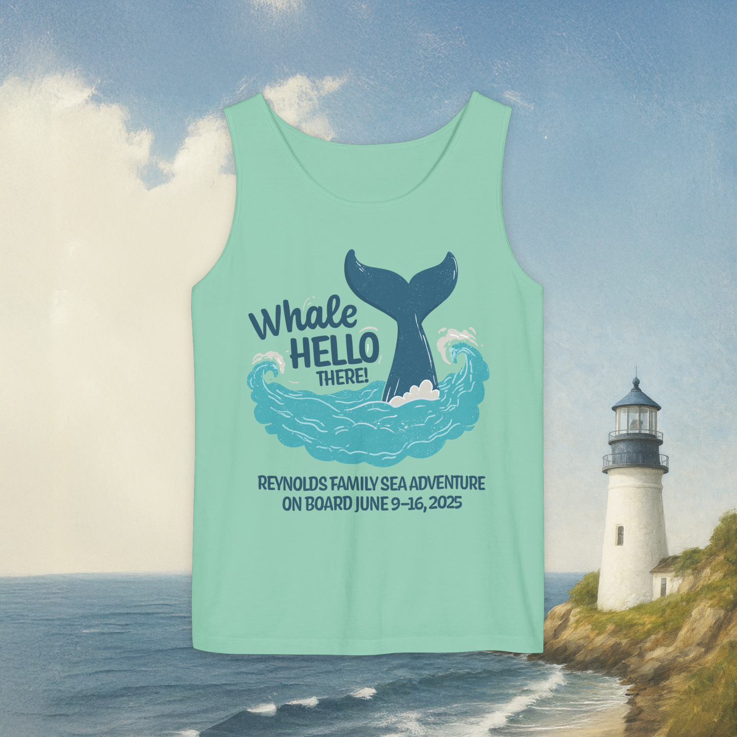 Whale Hello There Tank Top