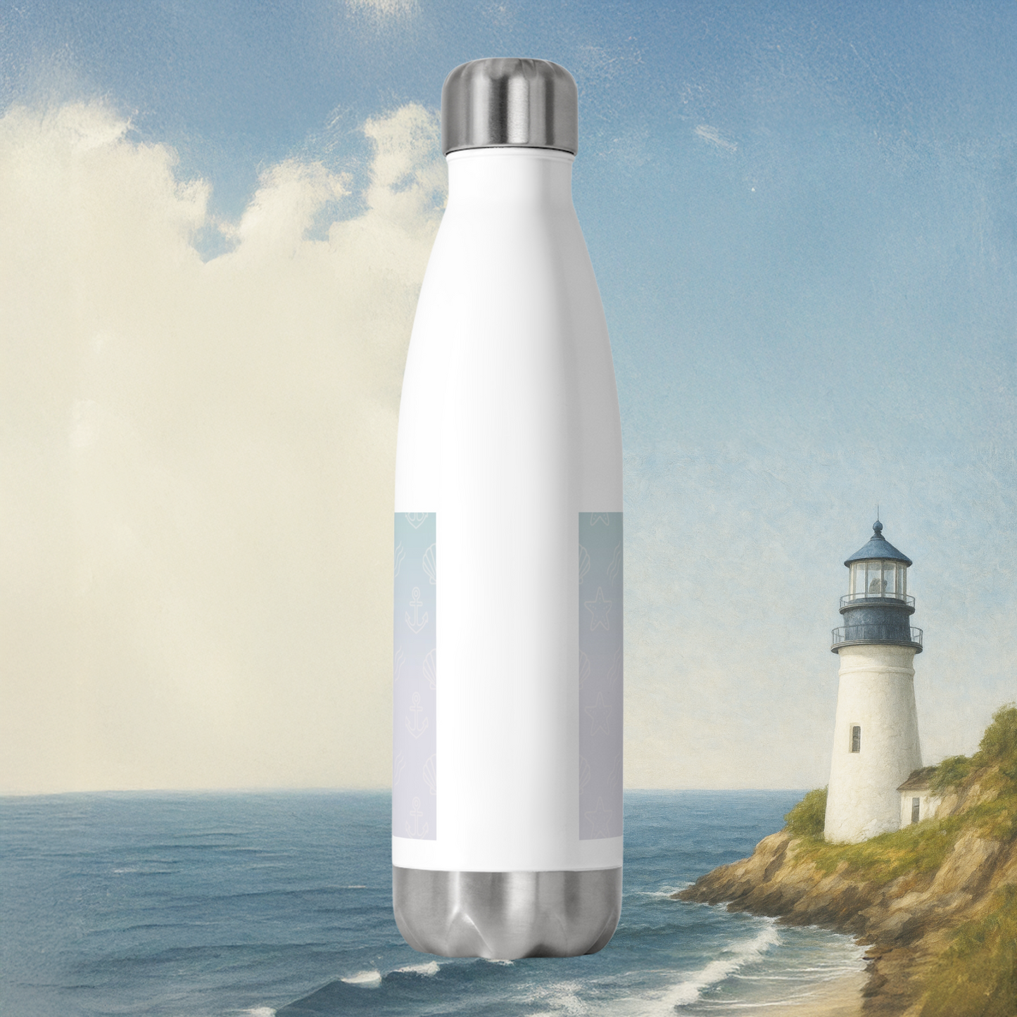 Anchor Floral 20 oz Insulated Bottle