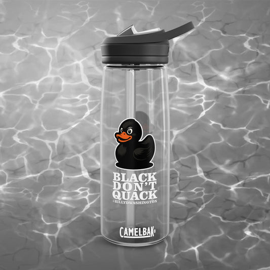 “BLACK DON'T QUACK” Waterbottle Camelbak – Billy D. Washington x High Seas Supply Co.