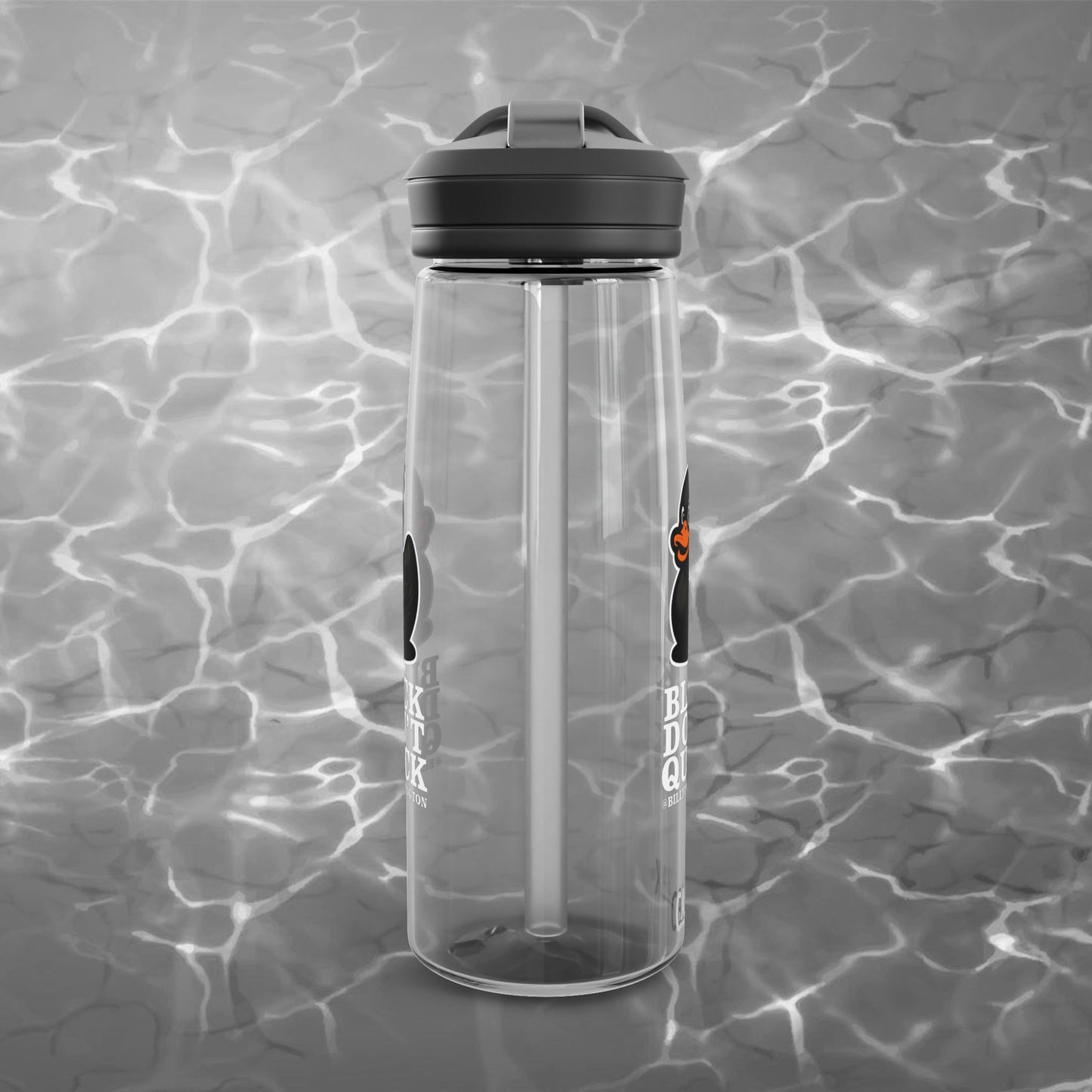“BLACK DON'T QUACK” Waterbottle Camelbak – Billy D. Washington x High Seas Supply Co.