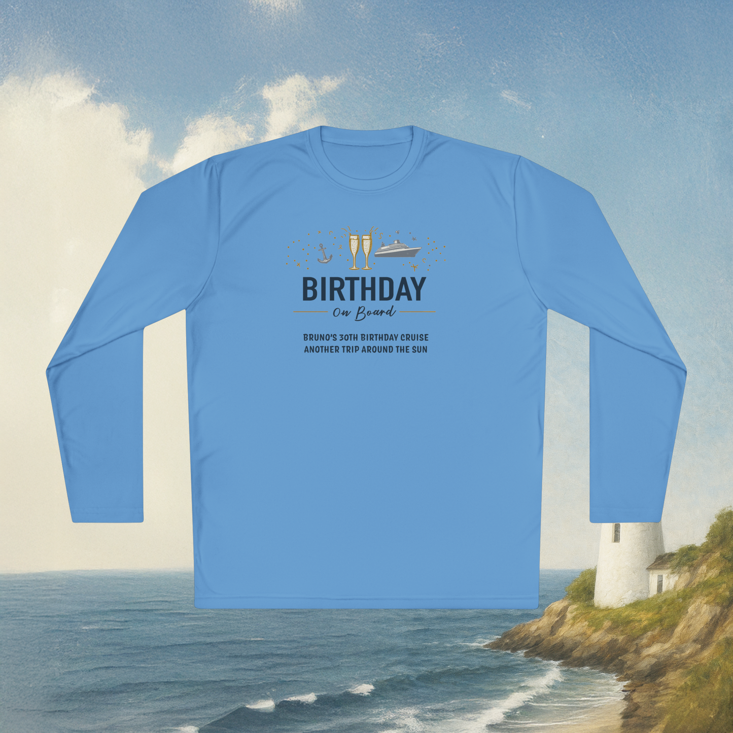 Birthday On Board Long Sleeve