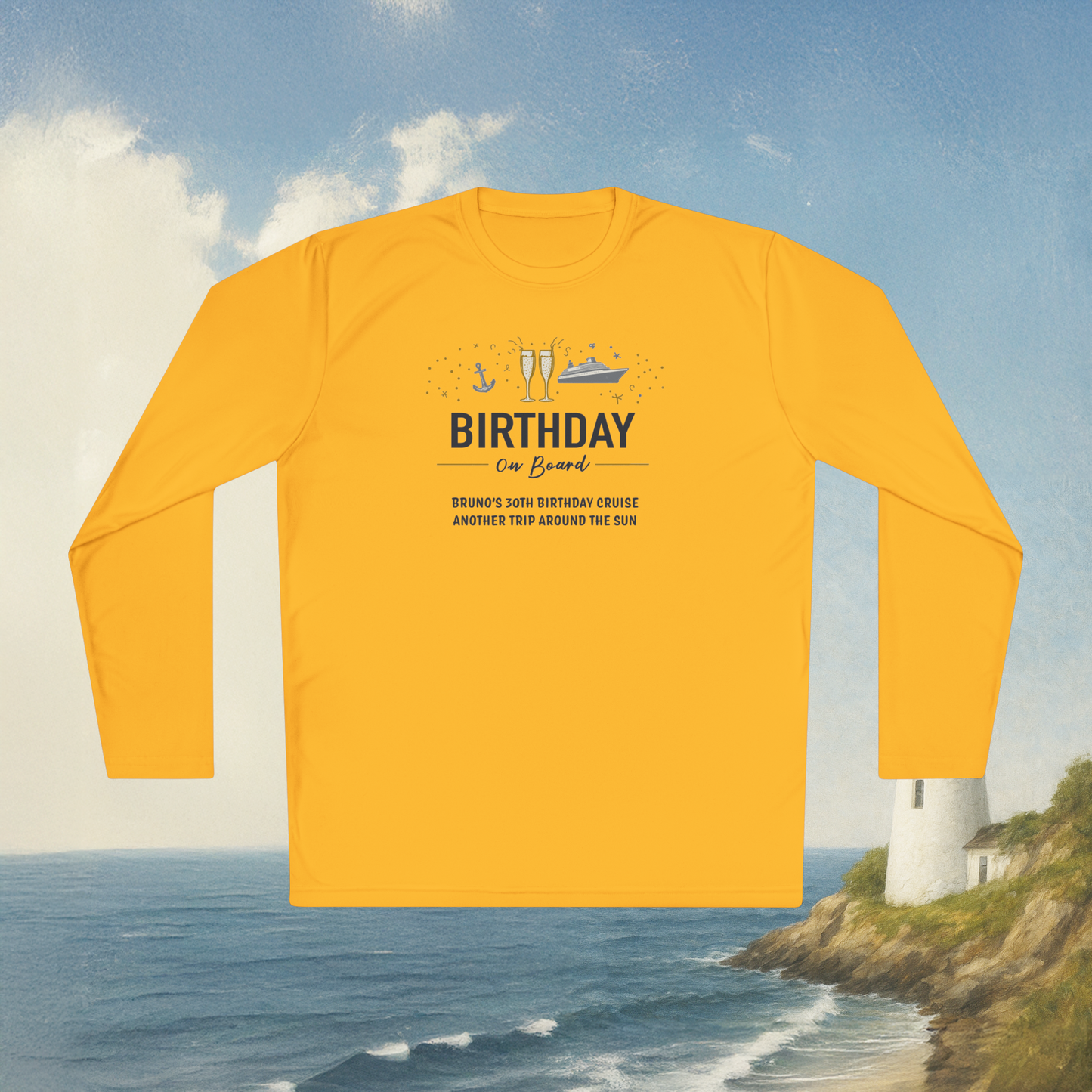 Birthday On Board Long Sleeve
