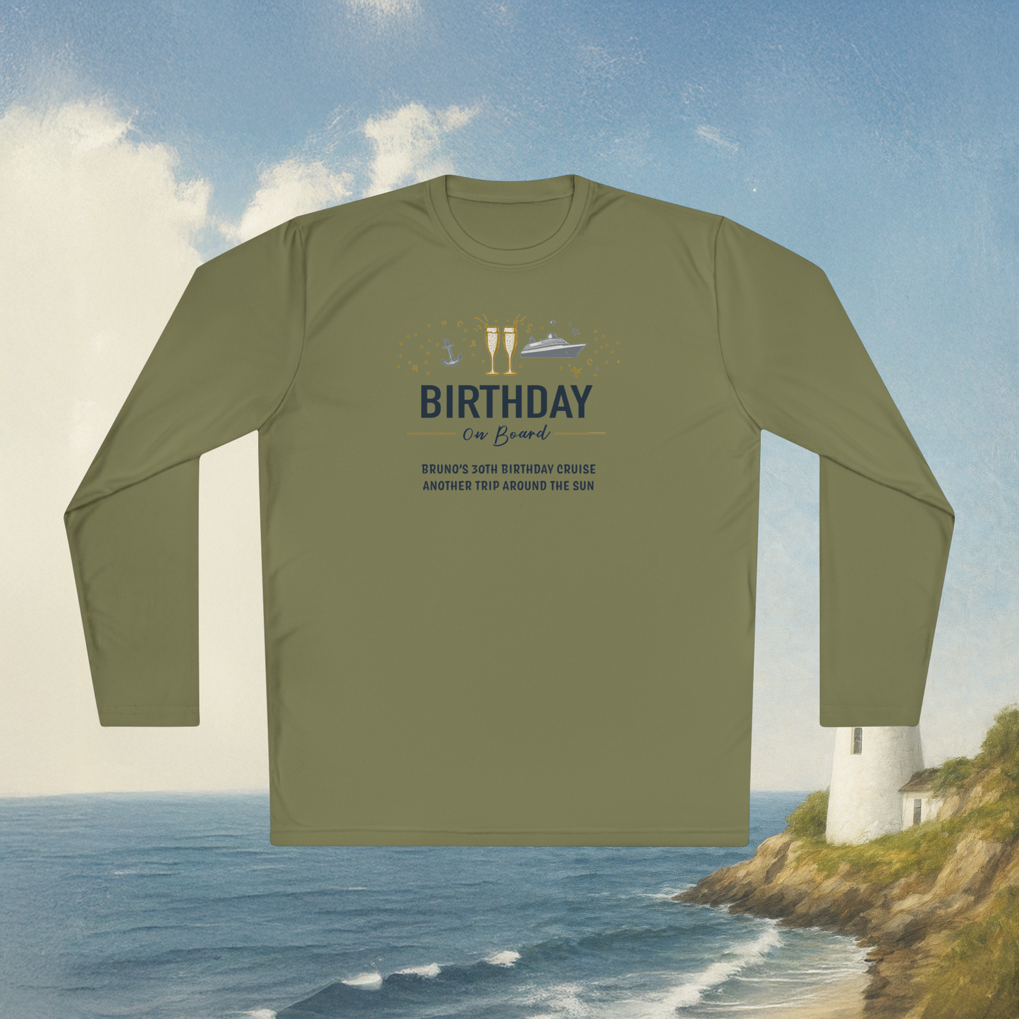 Birthday On Board Long Sleeve
