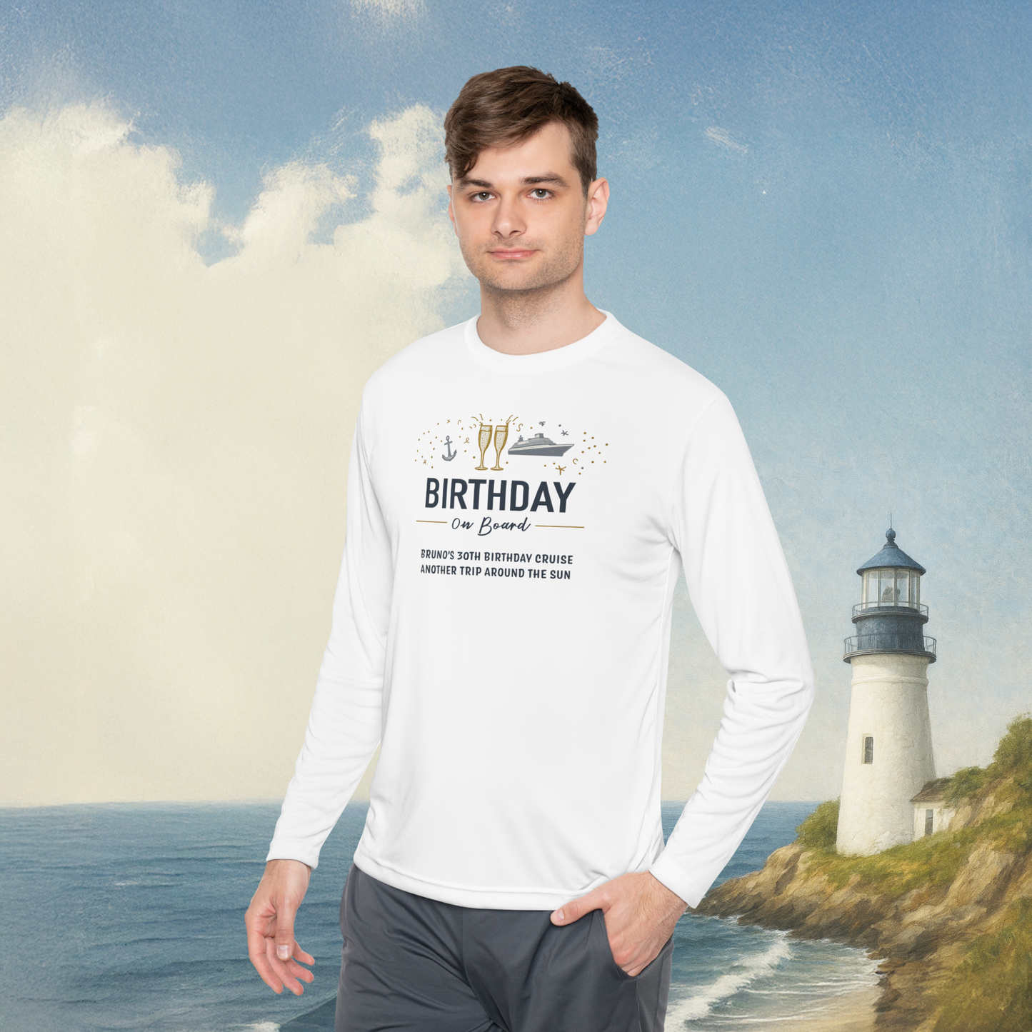 Birthday On Board Long Sleeve