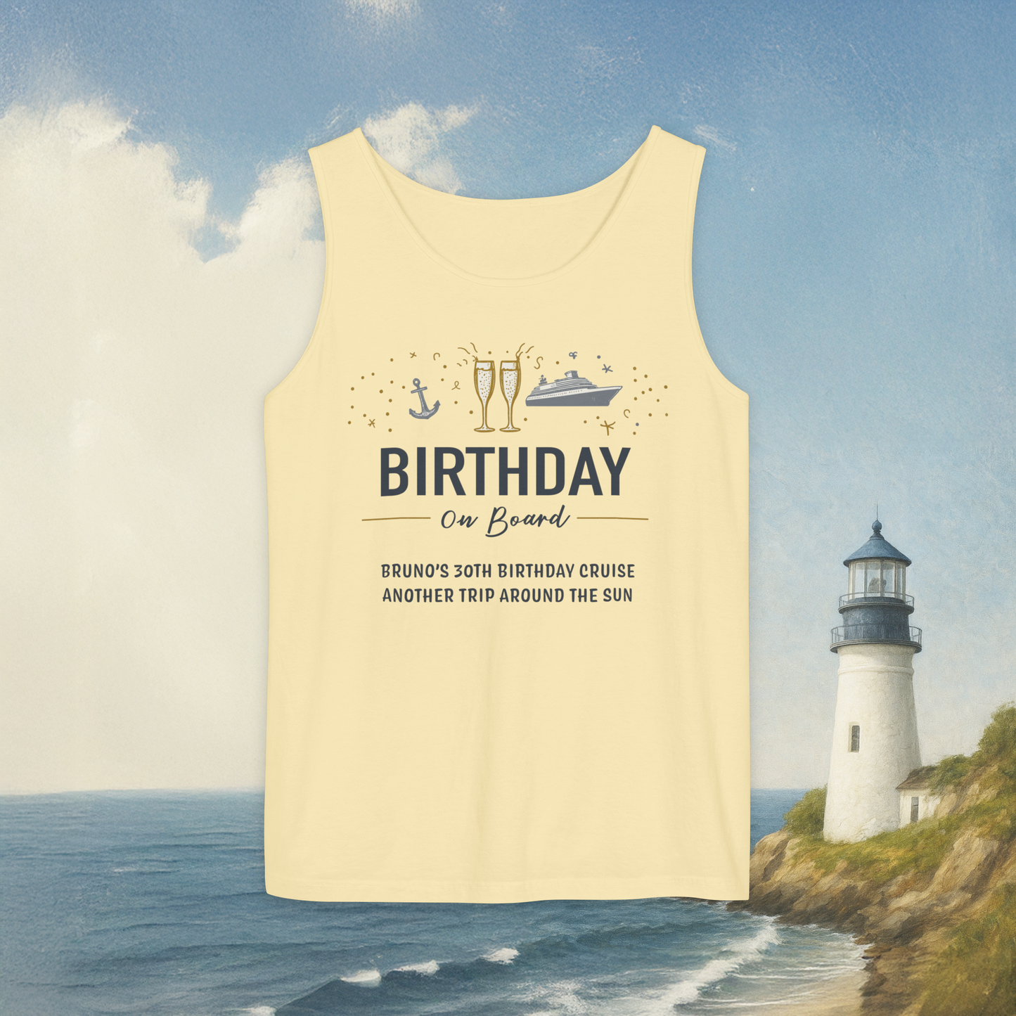 Birthday On Board Tank Top