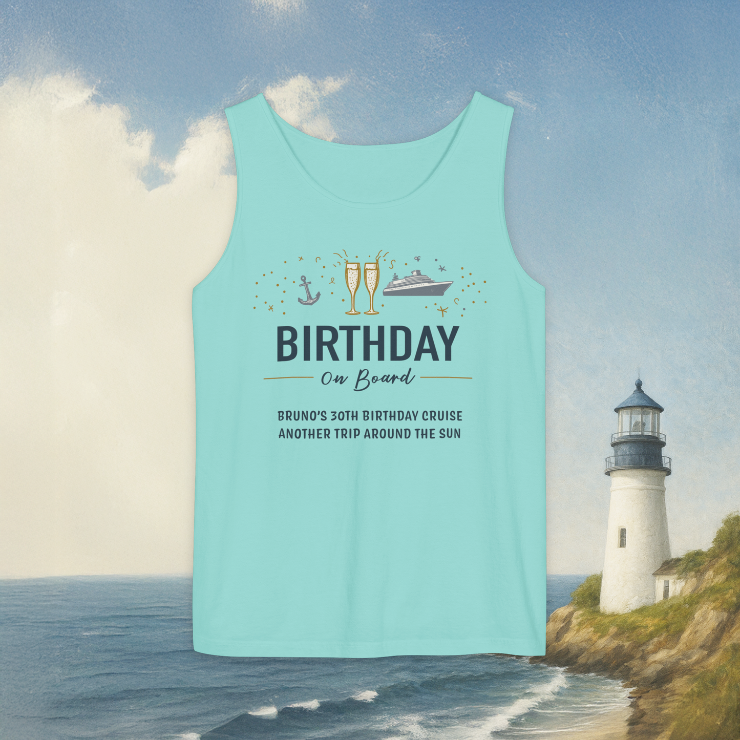 Birthday On Board Tank Top
