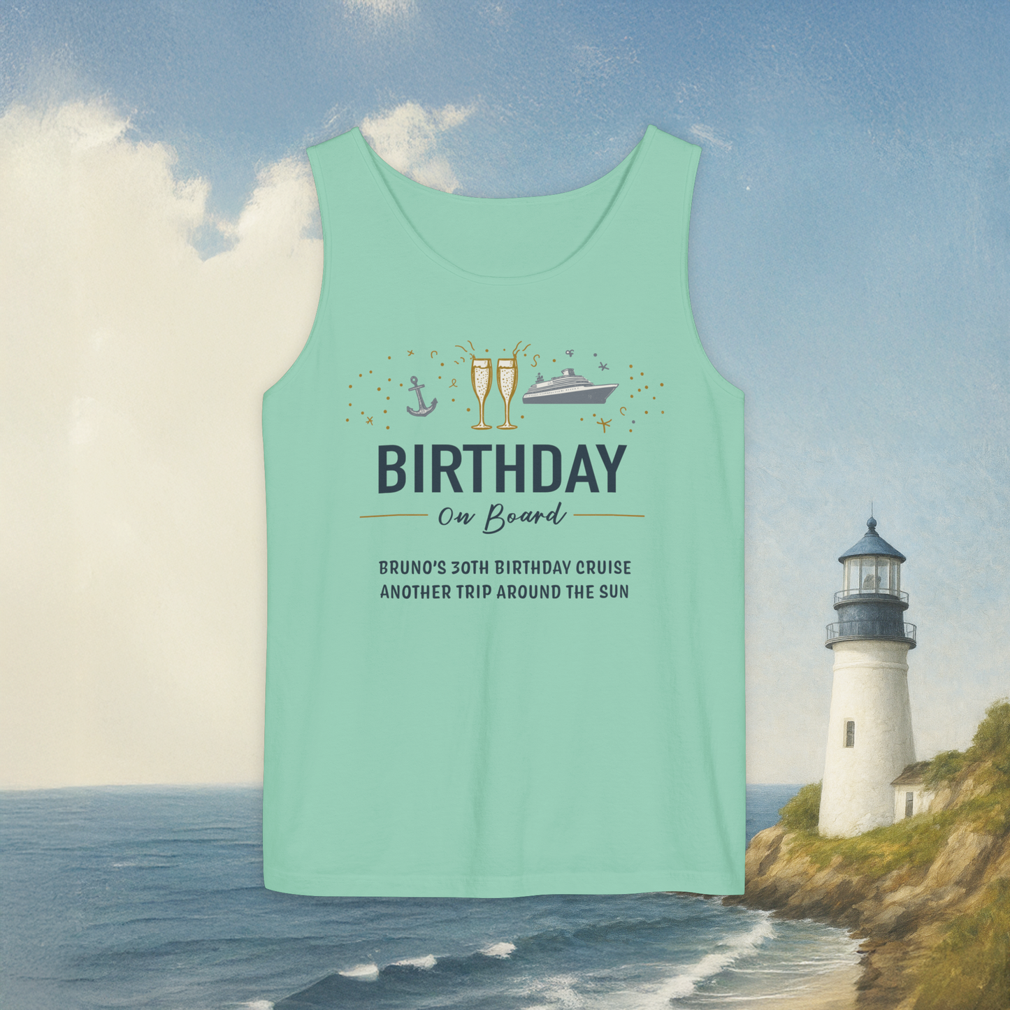Birthday On Board Tank Top
