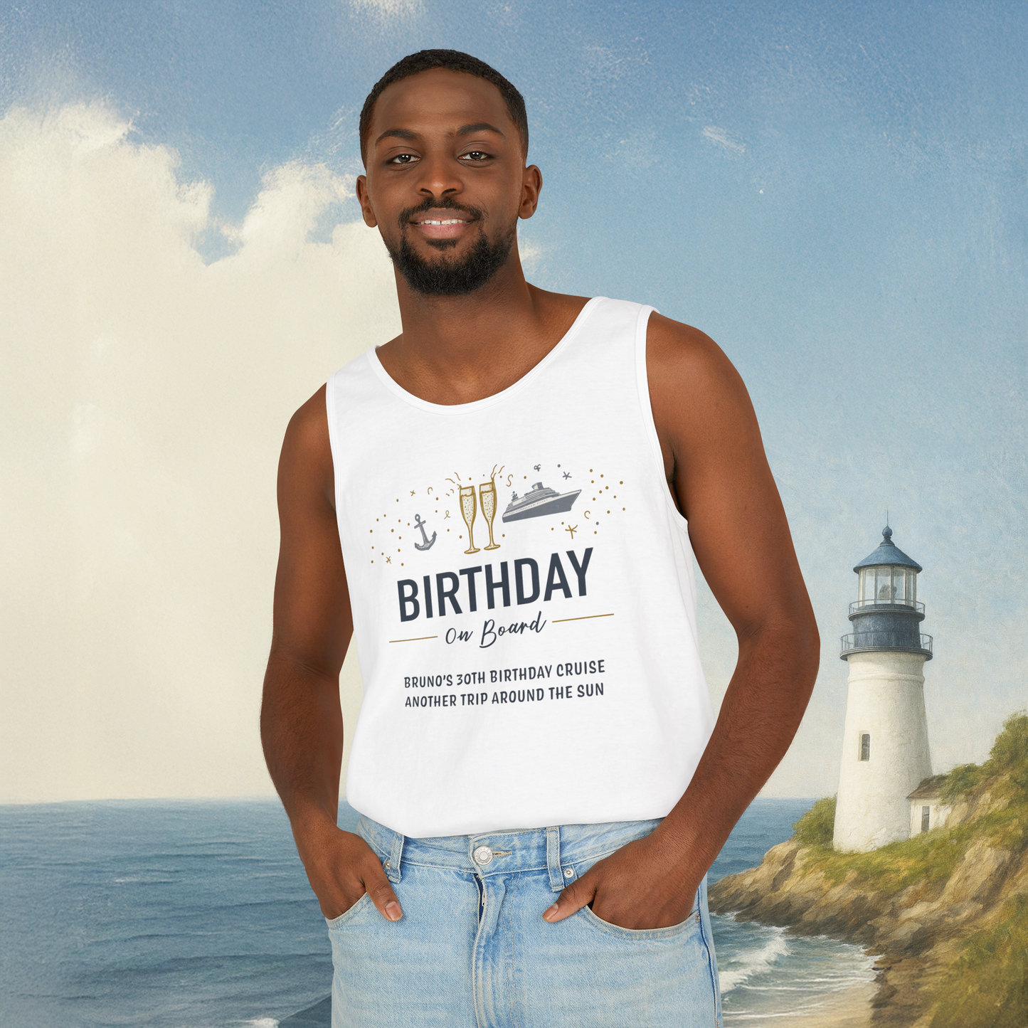 Birthday On Board Tank Top
