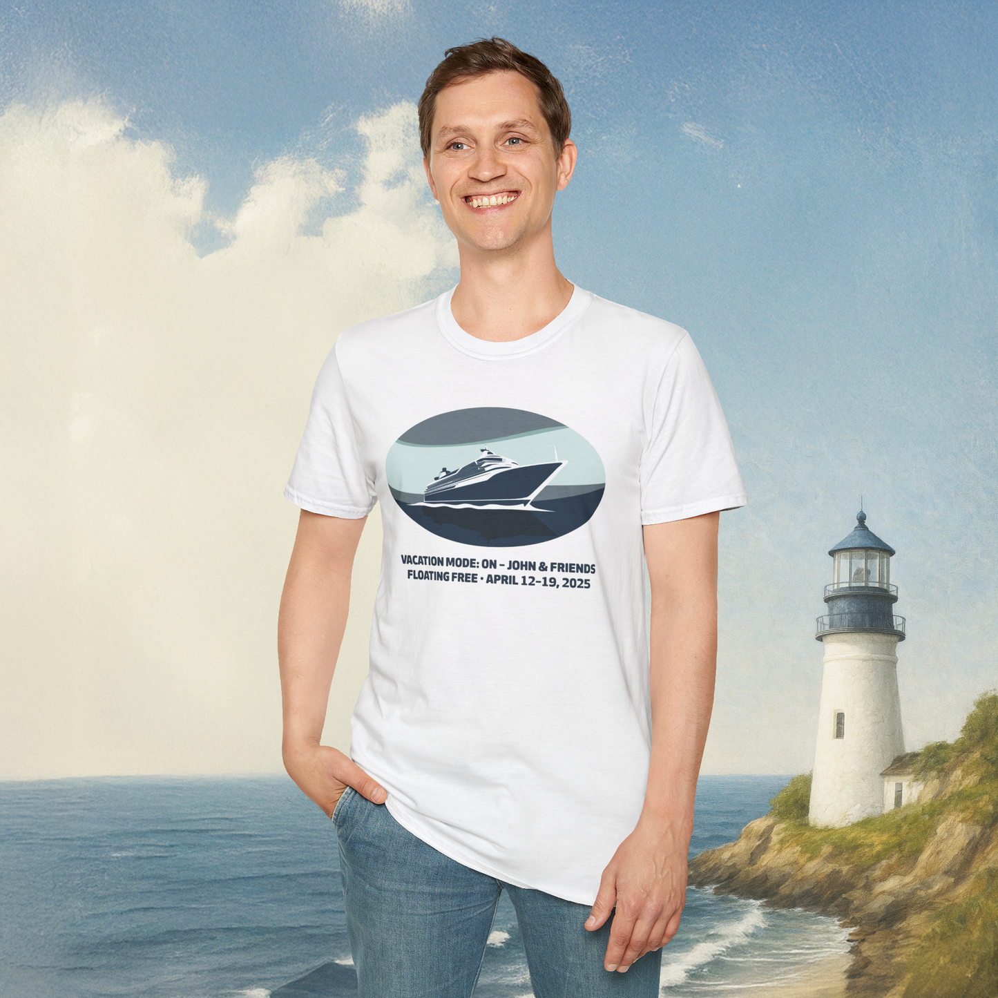 Blue Boat T-Shirt
