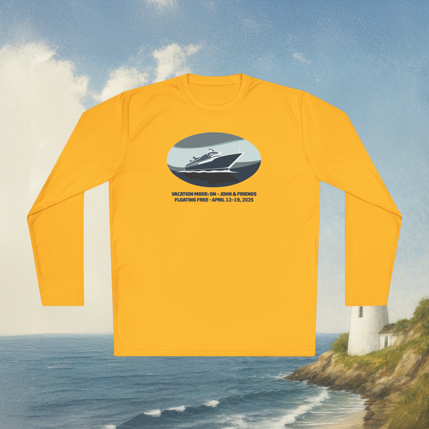 Blue Boat Long Sleeve