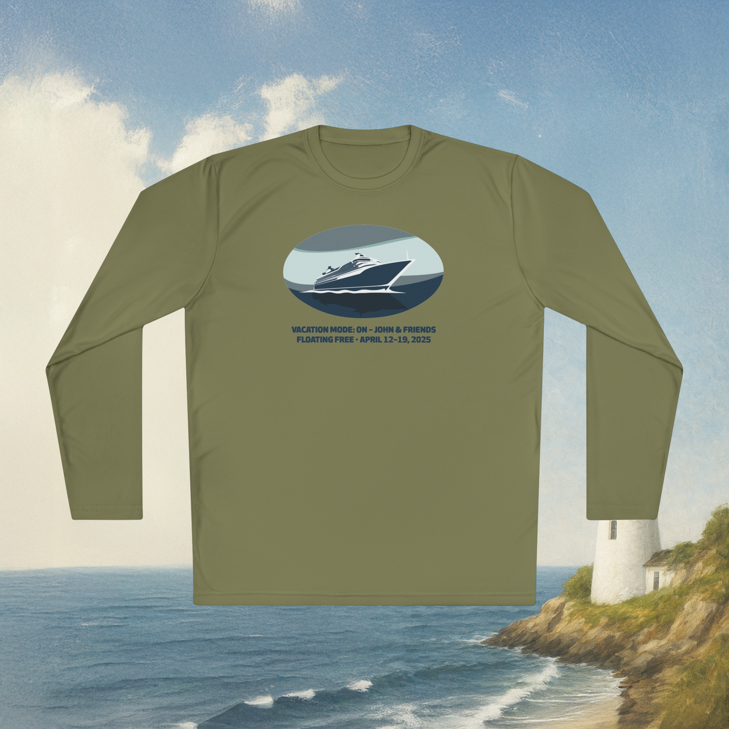 Blue Boat Long Sleeve
