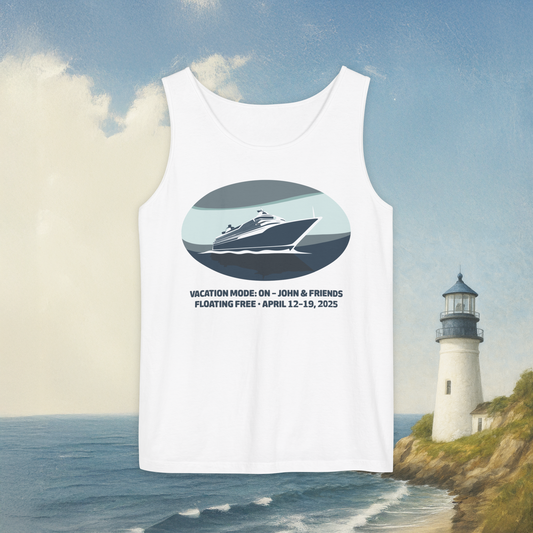 Blue Boat Tank Top