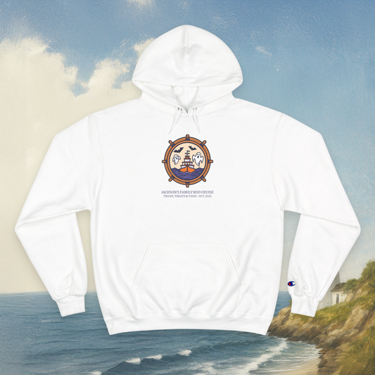 Boat Wheel Ghost Hoodie