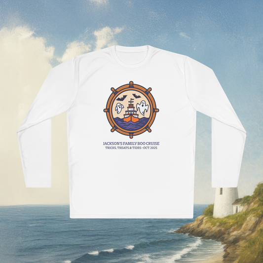 Boat Wheel Ghost Long Sleeve