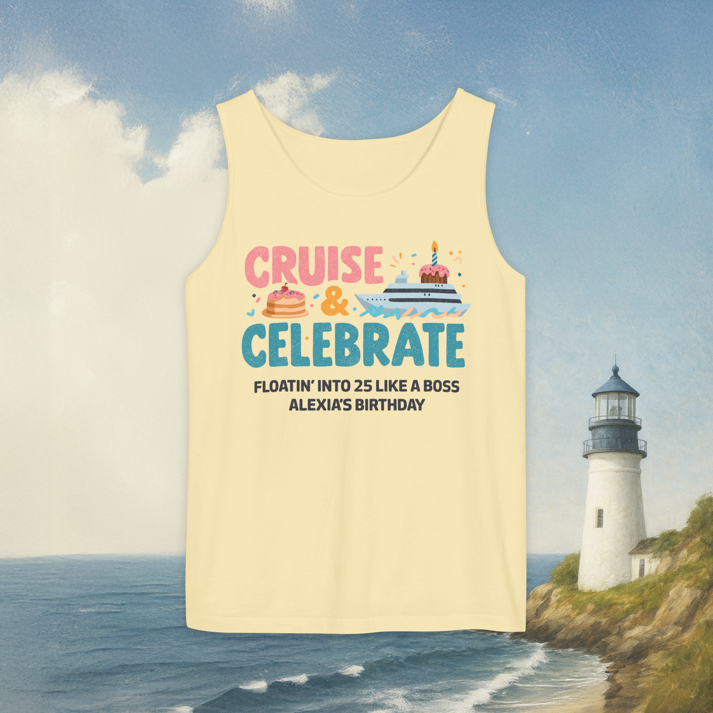 Cruise & Celebrate Tank Top