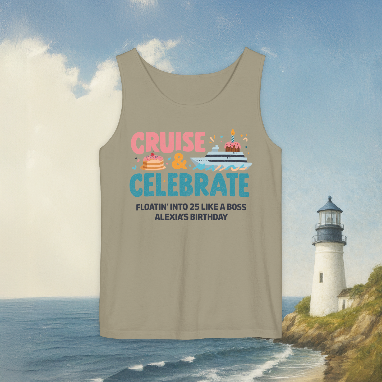 Cruise & Celebrate Tank Top