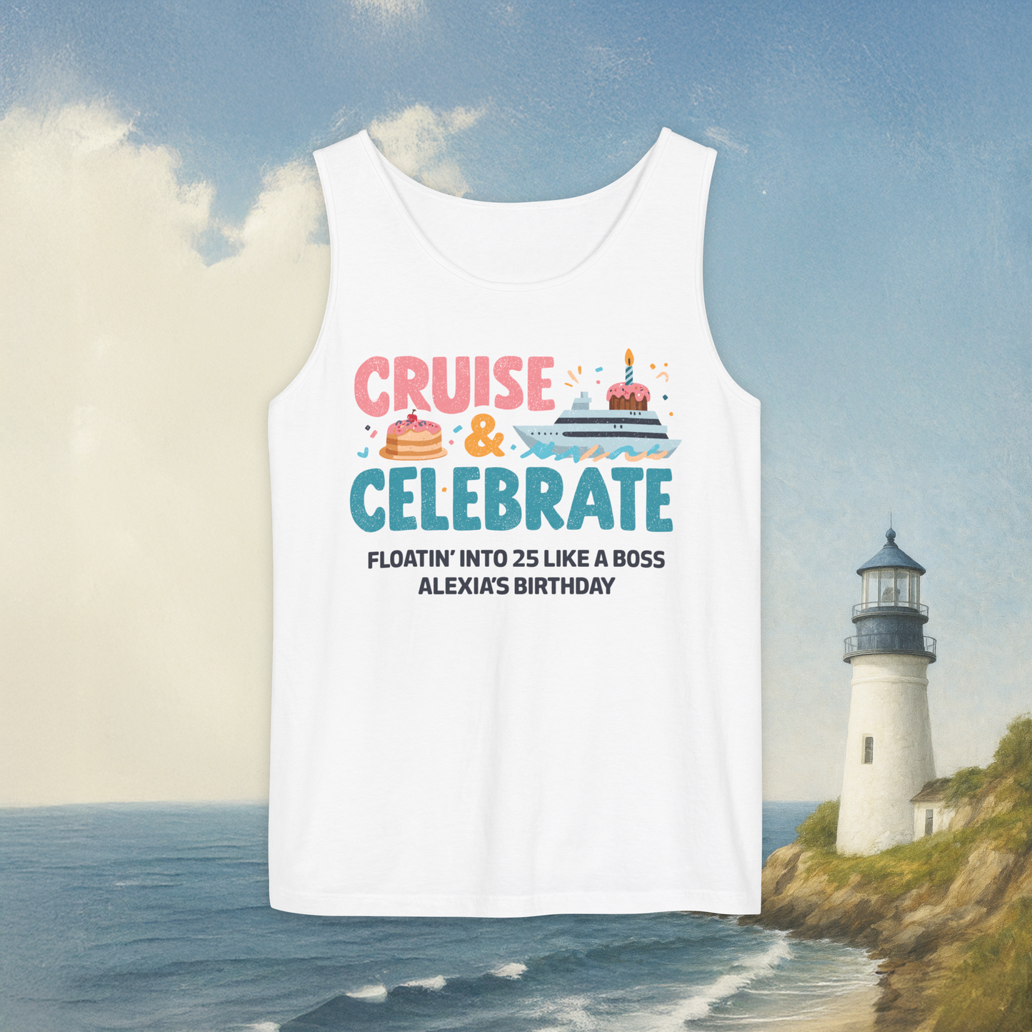 Cruise & Celebrate Tank Top
