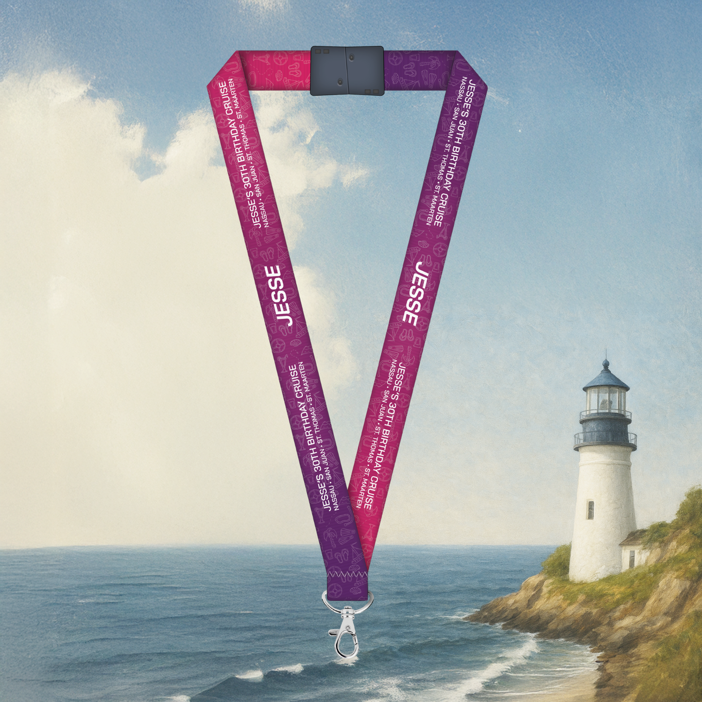 Sail & Celebrate Lanyard