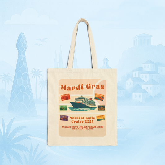 Mardi Gras Transatlantic Tote – Barcelona to Port Canaveral (Oct 16–30, 2025)