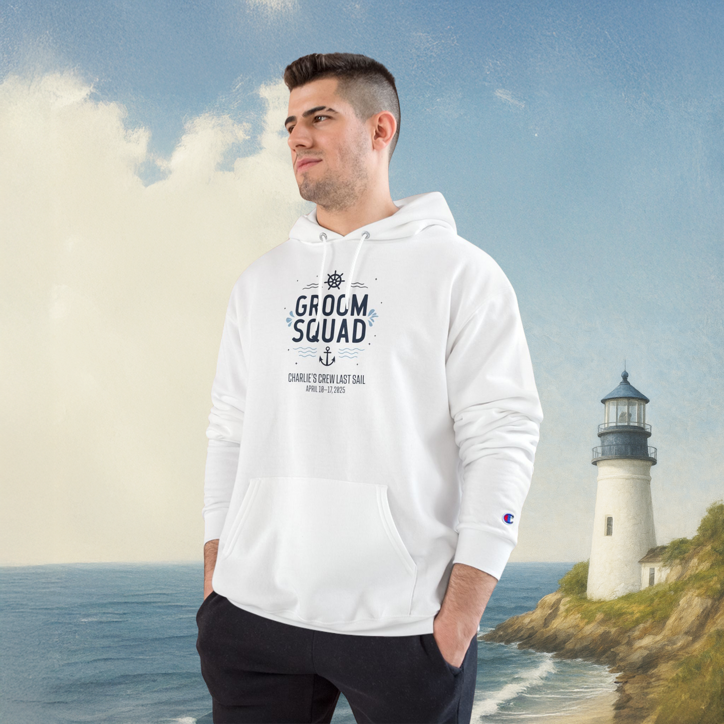 Groom Anchor Hoodie
