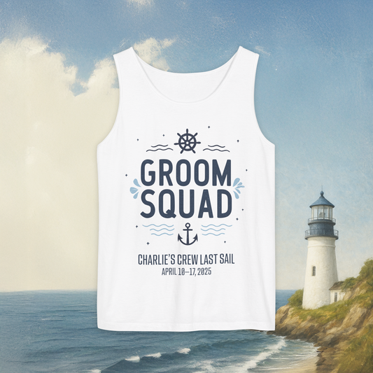 Groom Squad Tank Top