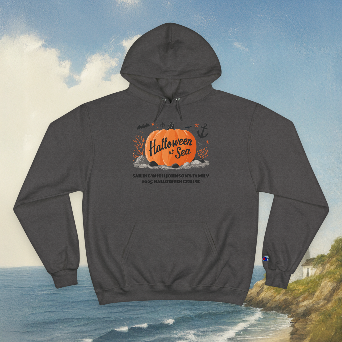 Halloween At Sea Hoodie
