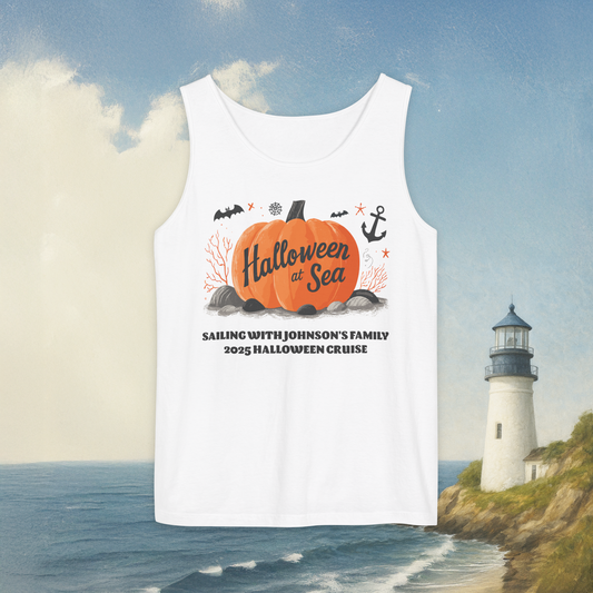 Halloween at Sea Tank Top