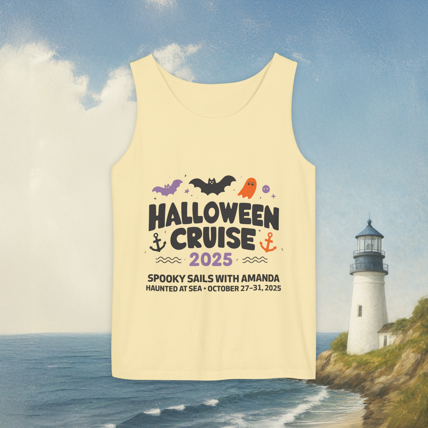 Halloween Cruise 2025 Tank Top